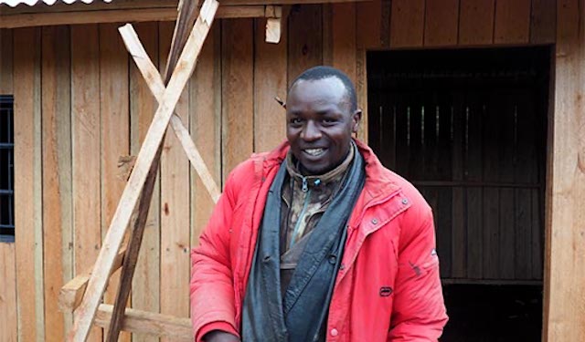 Francis is a young Kenyan entrepreneur 
