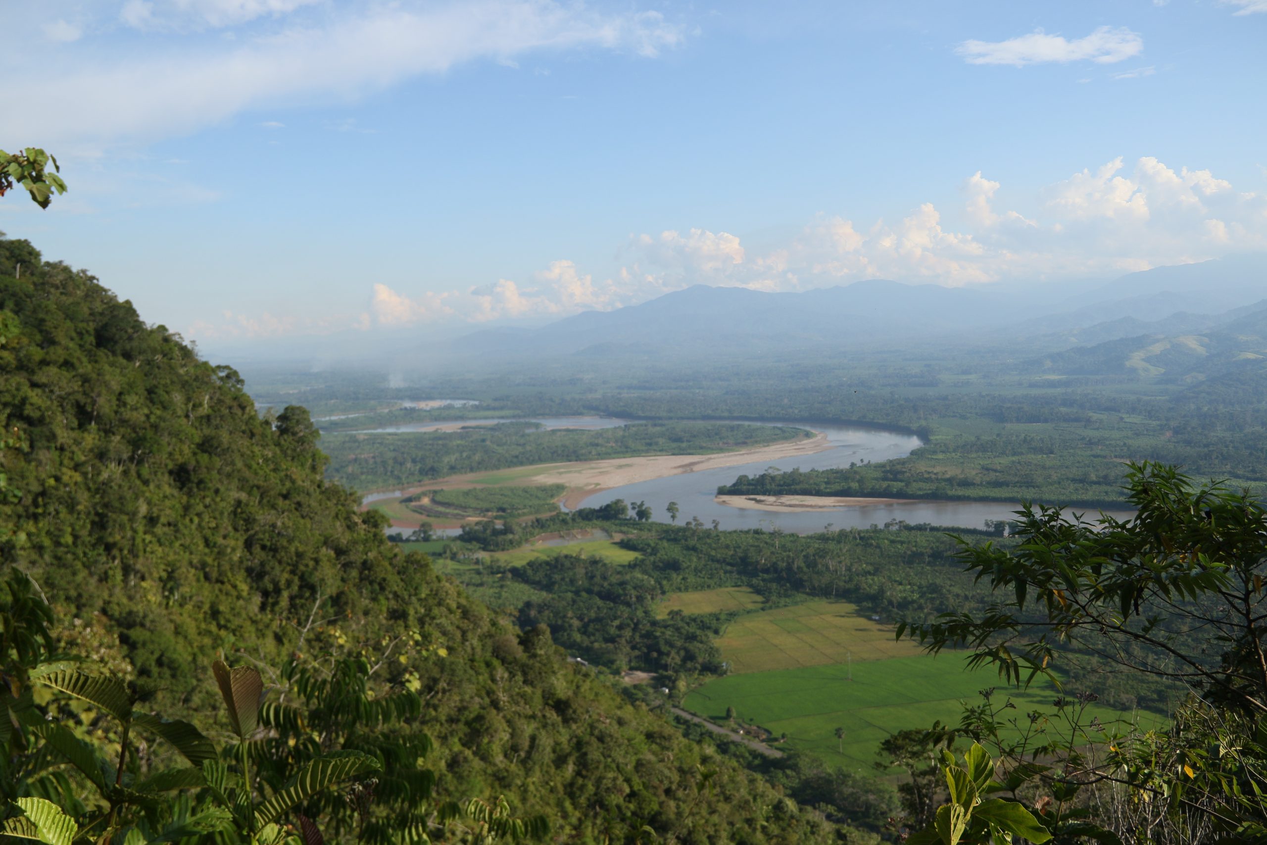 A view of the Huallaga River in Peru