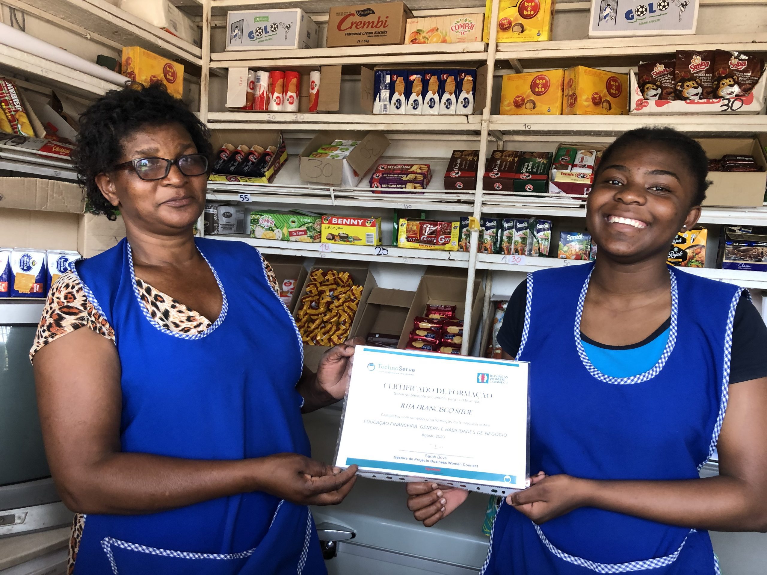 Learn how digital training gave Rita and Jessica, a mother-daughter team in Mozambique, the skills they need to keep their small business afloat during COVID-19
