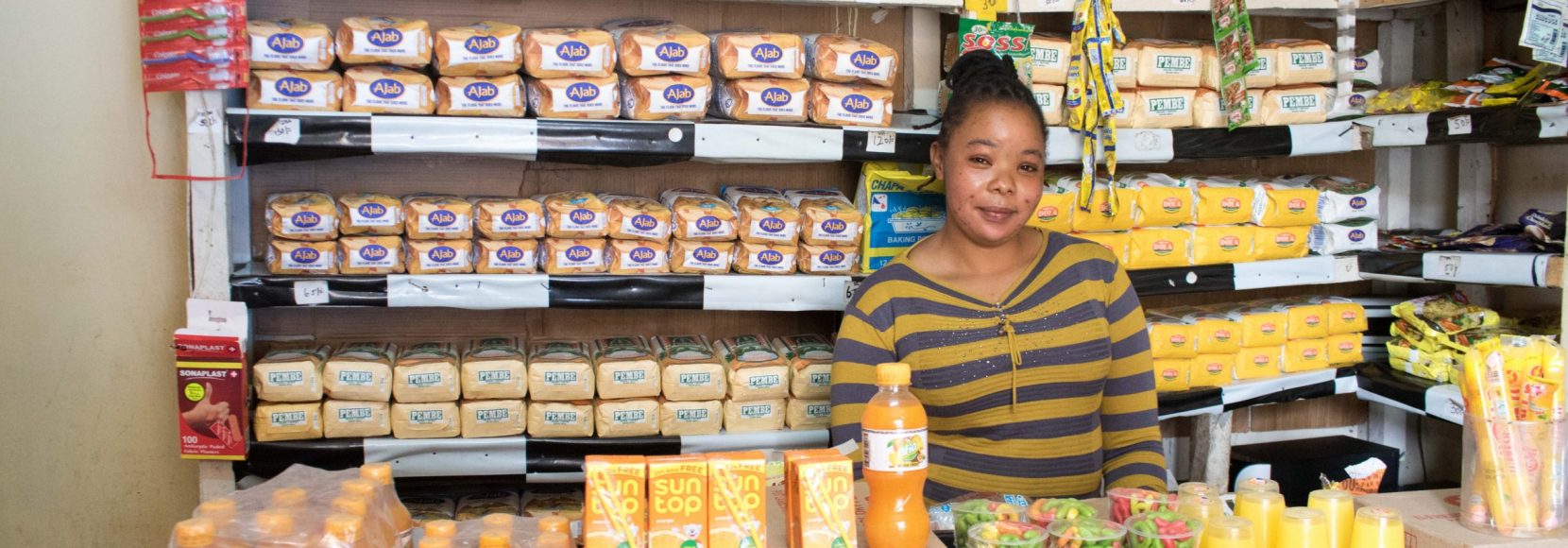 Small businesses in the developing world like Jacinta's faced many challenges throughout the COVID-19 pandemic.