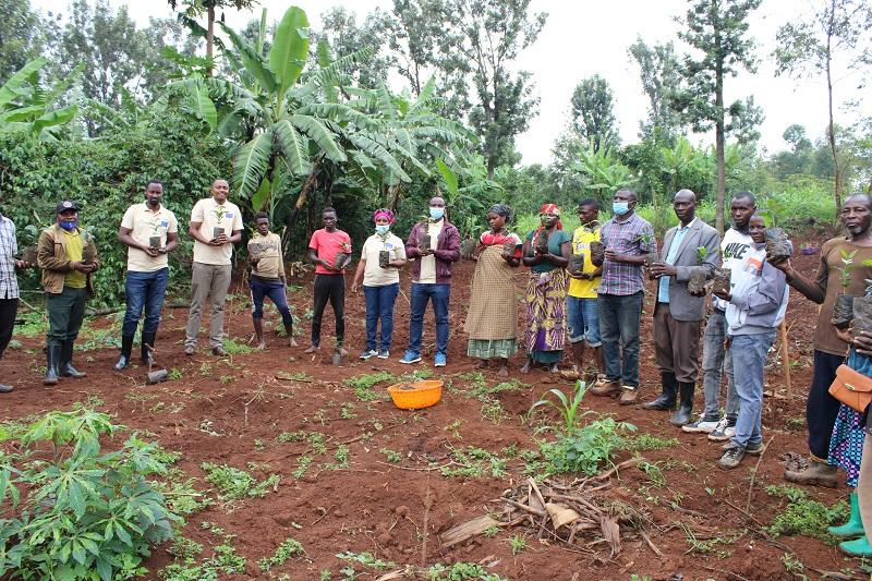 Coffee farmers in Rwanda