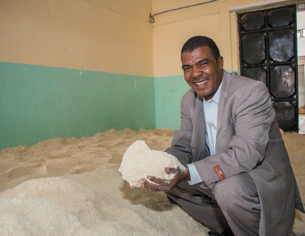 Sebastian Msola, Managing Director, Kibaigwa Flour Supplies, Dodoma, Tanzania Photo by Nile Sprague TuboCha and SAFE