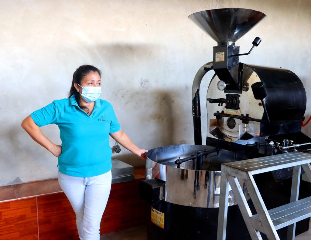 Yaneth is a coffee producer from Honduras