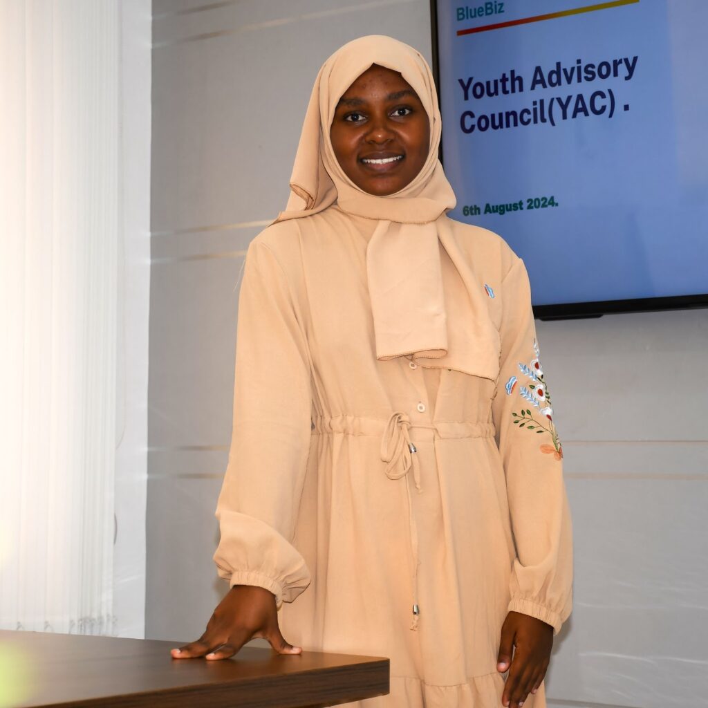 Mariam Kupi is an advocate for waste management and community sustainability in Mombasa. (TechnoServe)